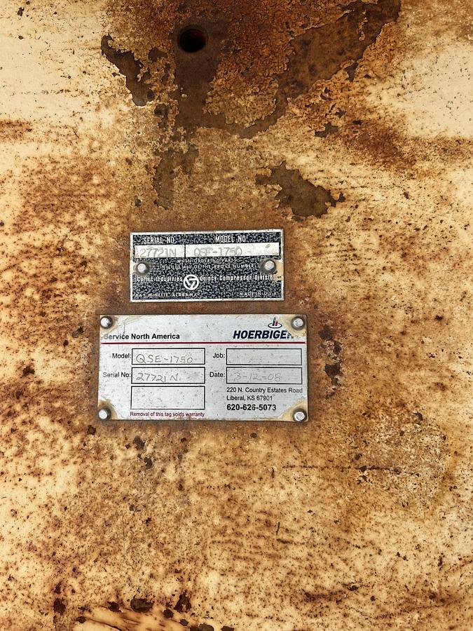 Used Quincy  QSE1750 Screw Compressor