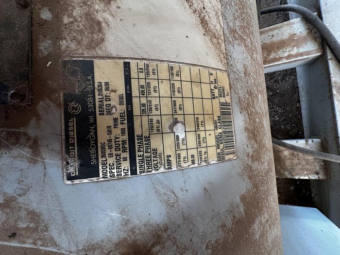 Used Detroit Series 60 Marathon 325 KW