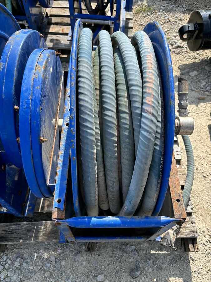 Used Hydraulic Hose on Reel