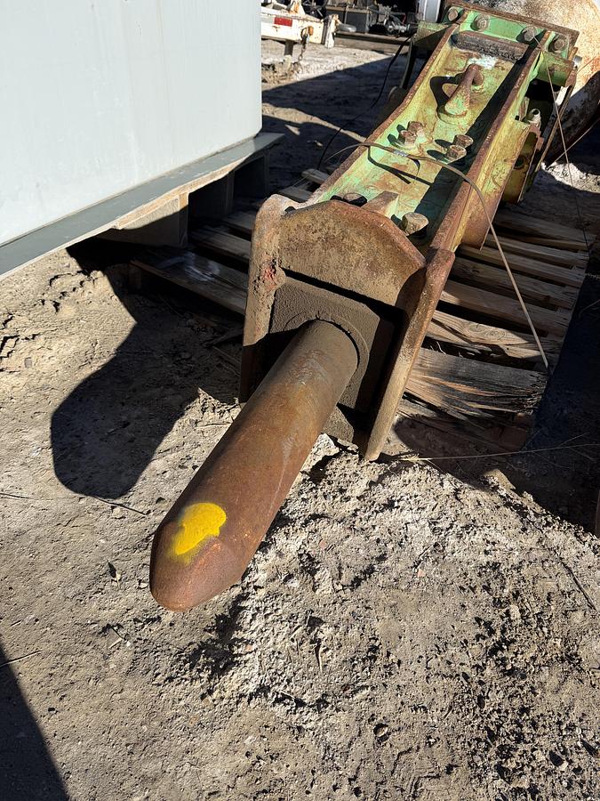Used Hydraulic Hammer Attachment