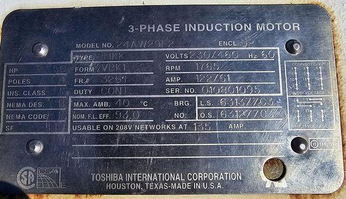 Used Gardner Denver 50 HP Air Compressor