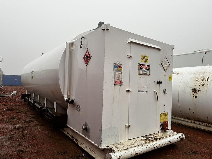 Used 2011 Skidded Fuel Tank 18,000 Gallon