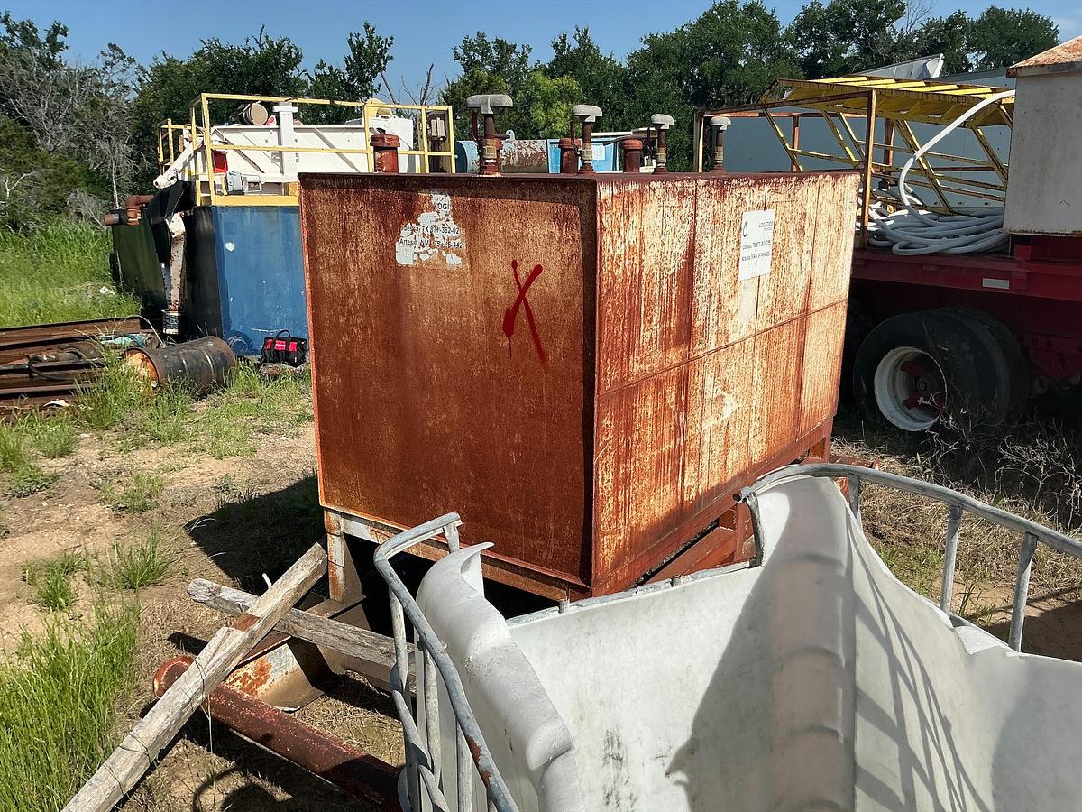 Used Pilot Waste Oil on Skid