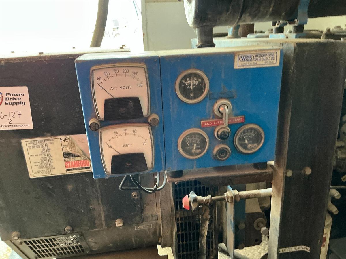 Used Isuzu A-4BG1 Diesel Generator