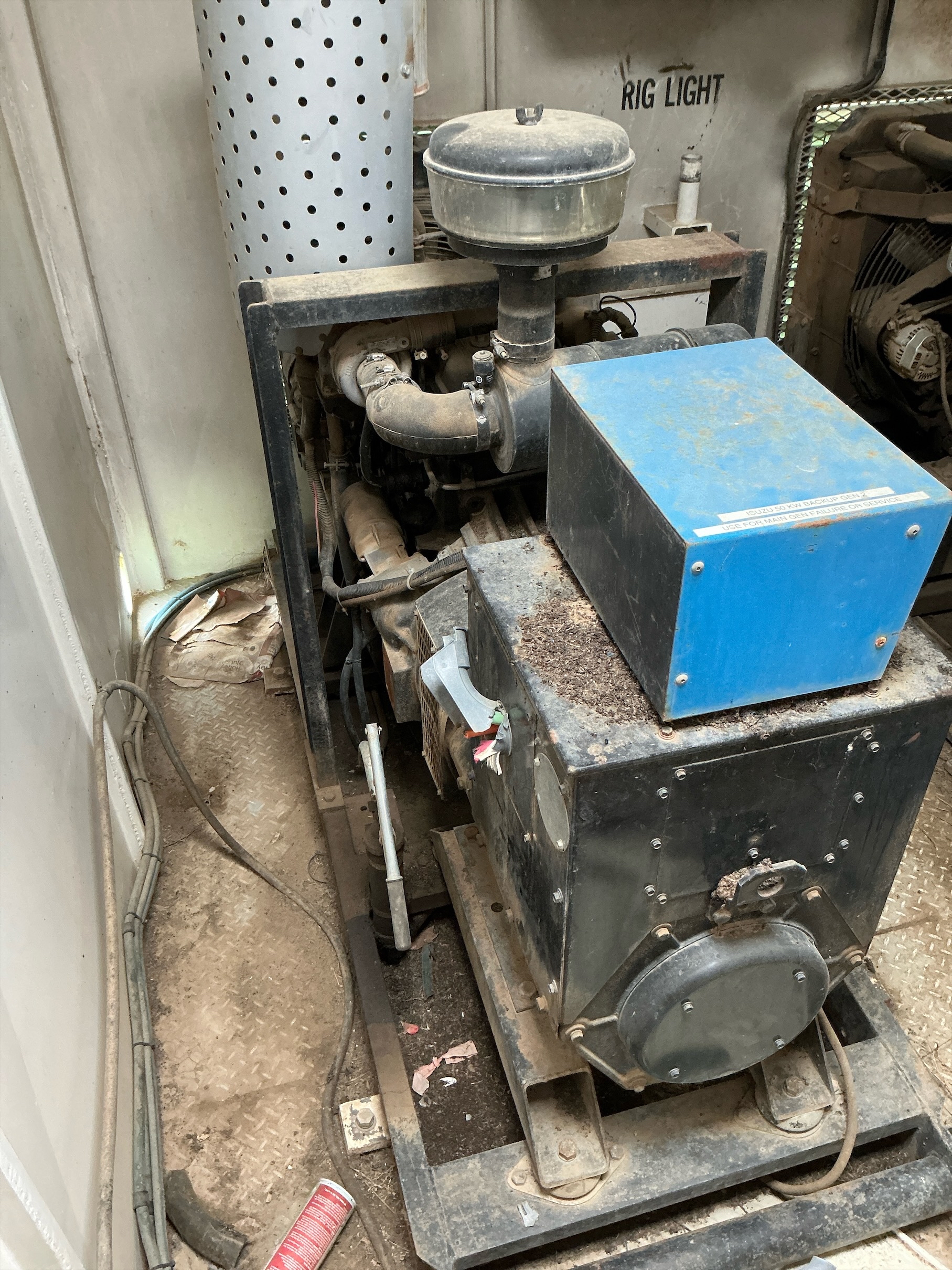 Used Isuzu 4BD1 P1V Diesel Generator