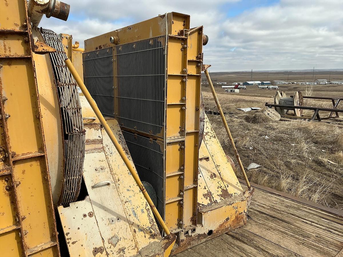 Used Caterpillar 3512 Electric Motor-Powered Radiator/Cooling Unit 