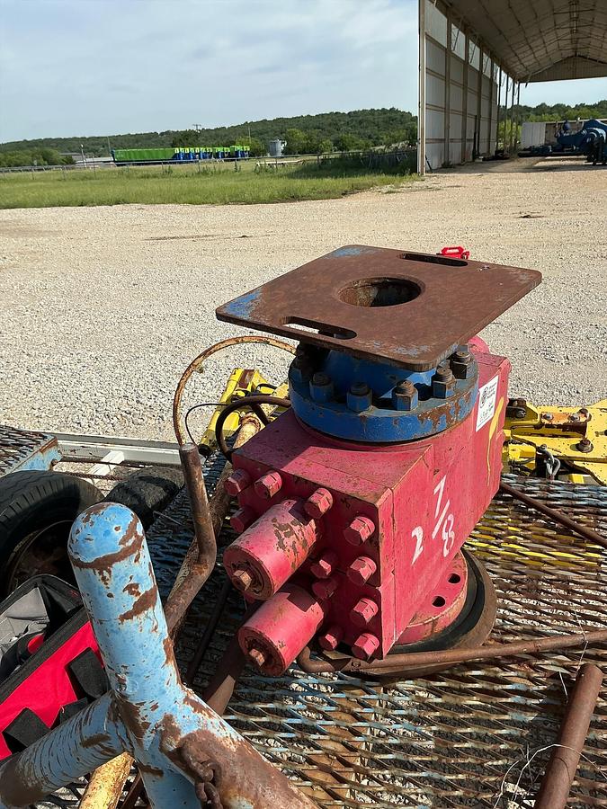 Used Manual Double Shutter BOP Trailered