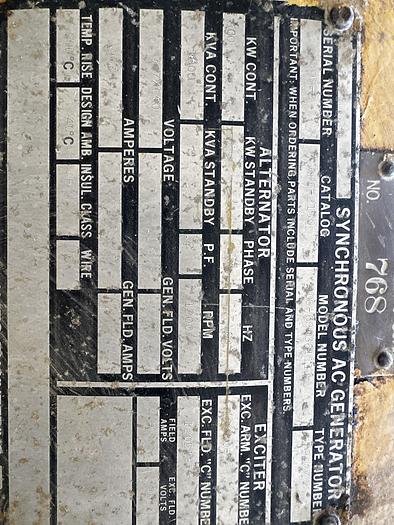 Used Cat 3508-B 800KW Generator