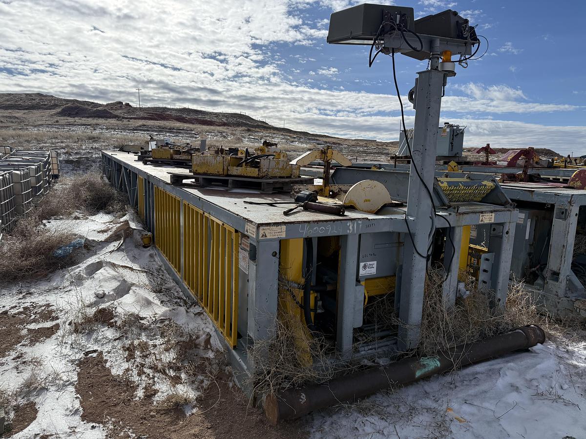 Used Forum Pipe Wrangler 3500 Hydraulic Cat Walk