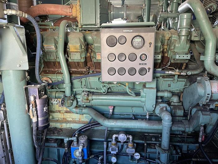 Used 2005 Cat Frick TDSH355L Caterpillar G3512LE Screw Compressor Package