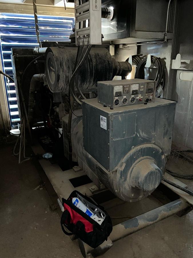 Used 2008 Tesco Top Drive Power House with Detroit Series 60