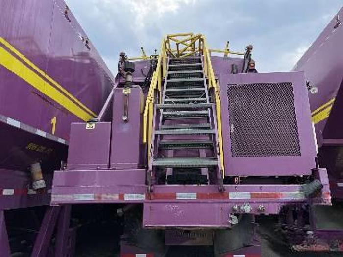 Used 2011 Convey 24 in x 45 ft Portable Transfer Trailer