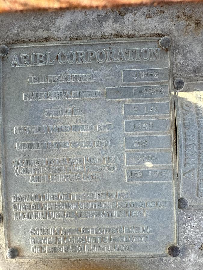 Used Ariel JGM-2
