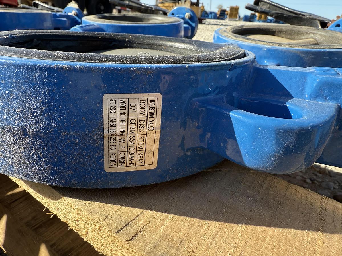 Used 6" BUTTERFLY VALVE WITH DUCTILE IRON WAFER DISC 