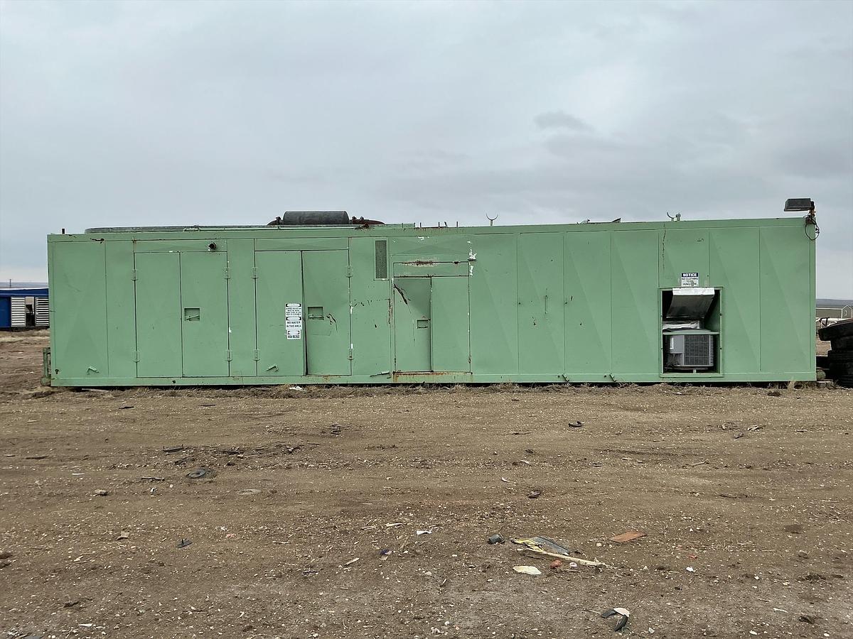 Used Cat 3508B Generator, SCR House, Remote Radiator 