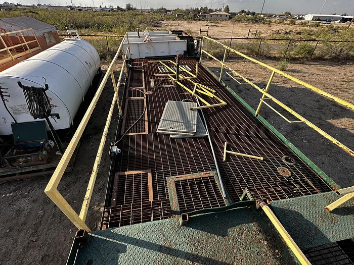 Used 2017 FAB TECH 400 BBL MUD TANK WITH SHAKERS