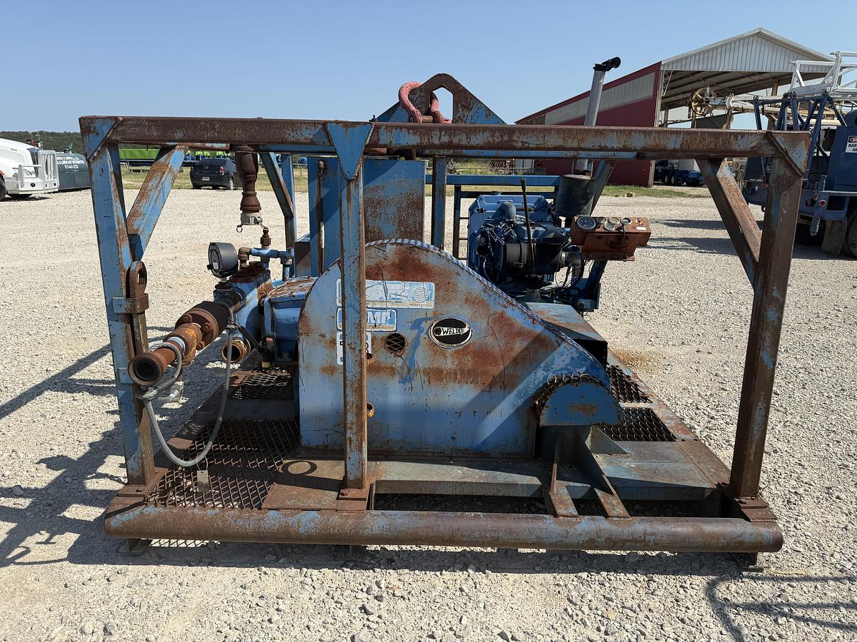 Used Well Service Triplex Mud Pump