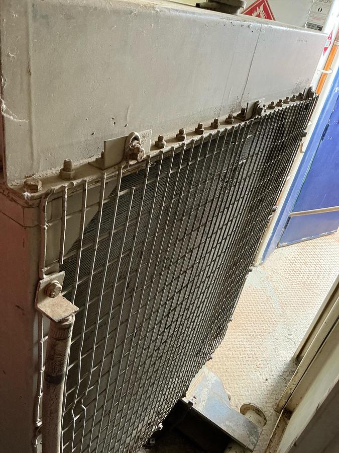 Used Welded Steel Generator Shed