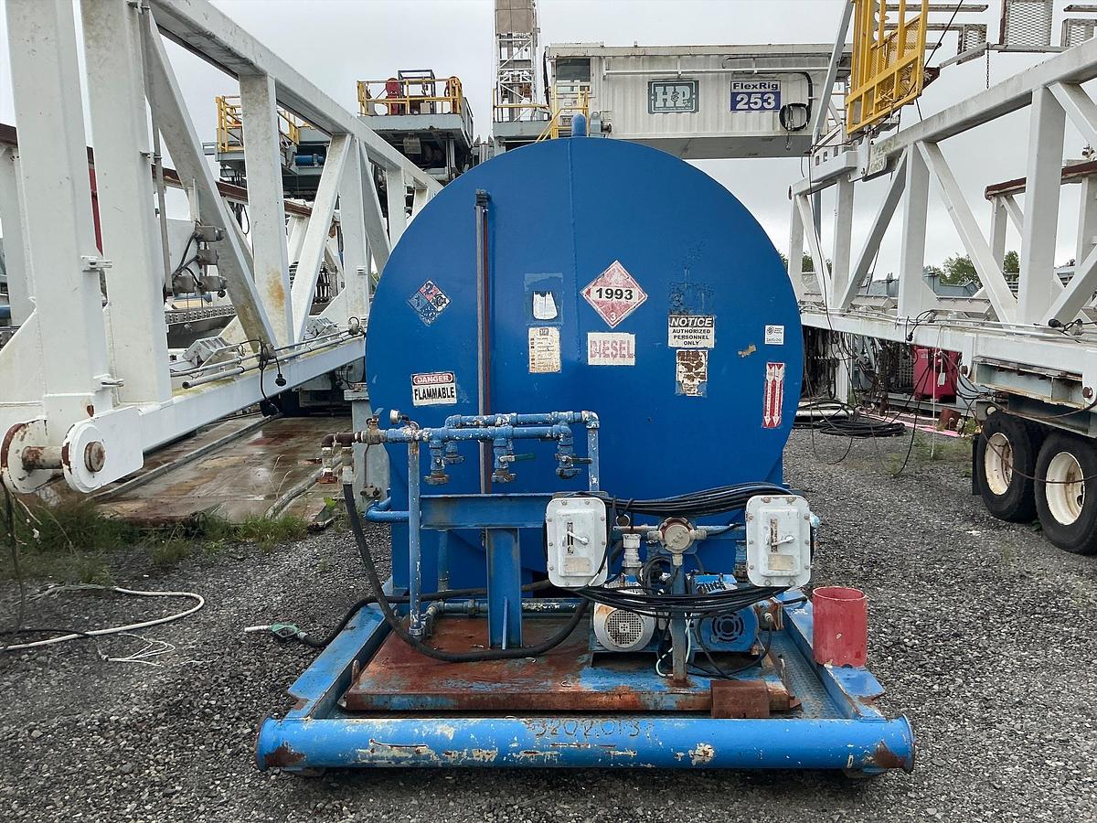 Used Fuel Tank, Welded Steel, H&P