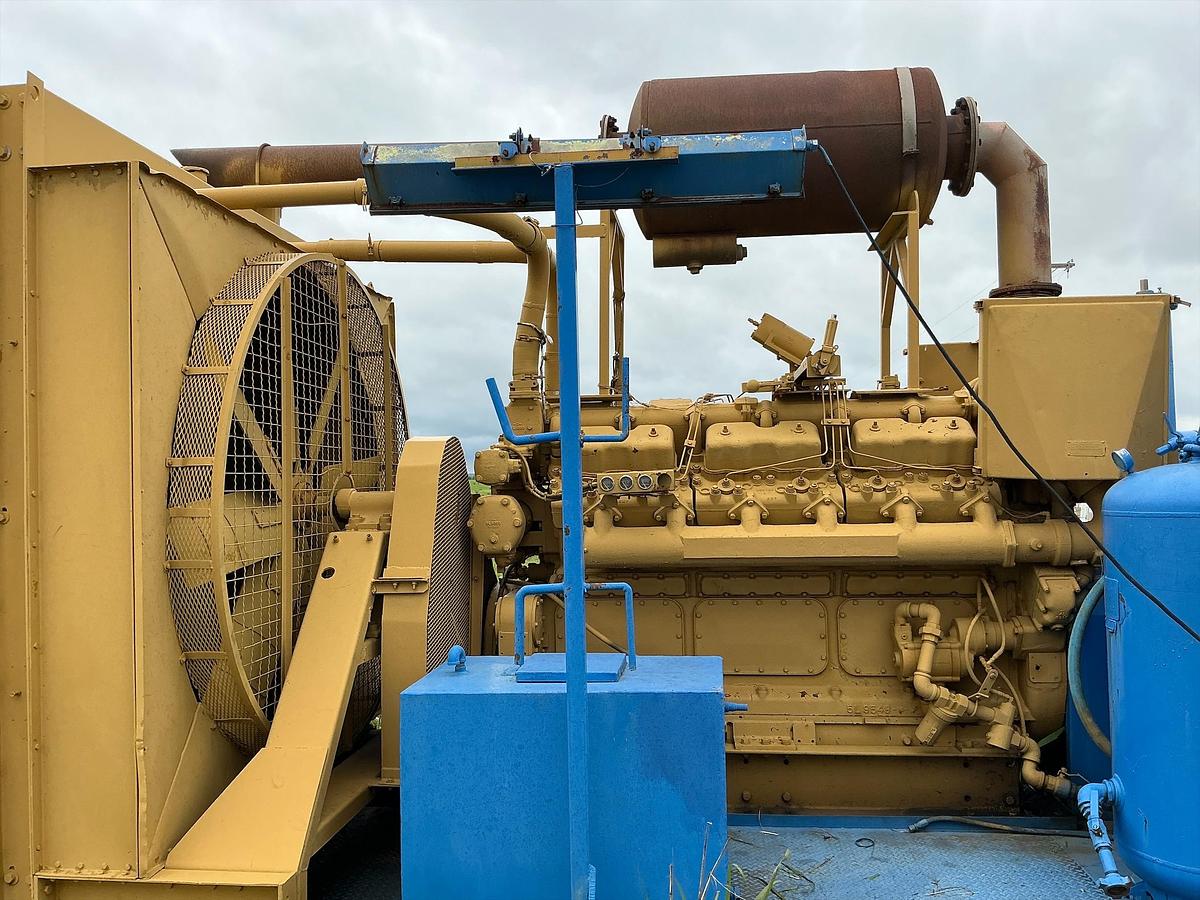 Used IDECO T800 Mud Pump Skid 
