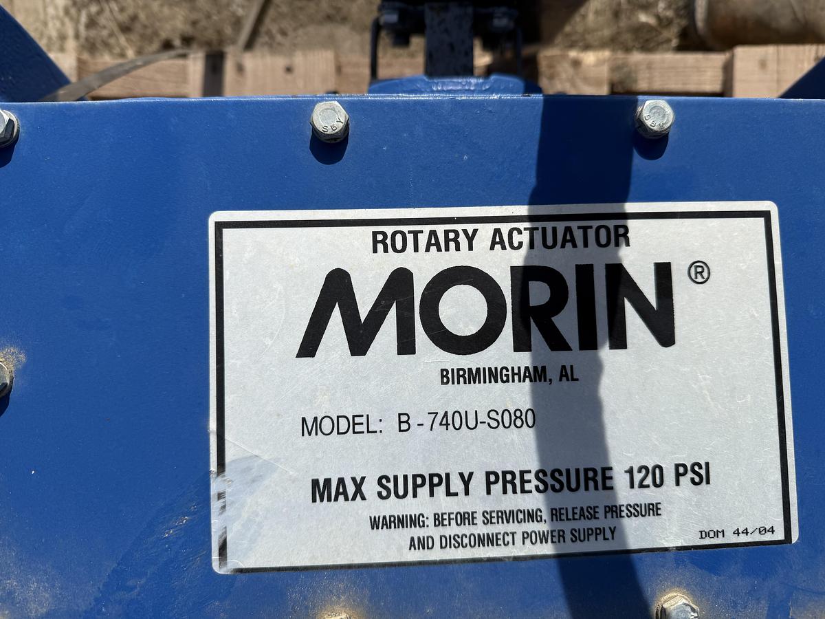 Used 2004 Morin Rotary actuator B-740U-S080