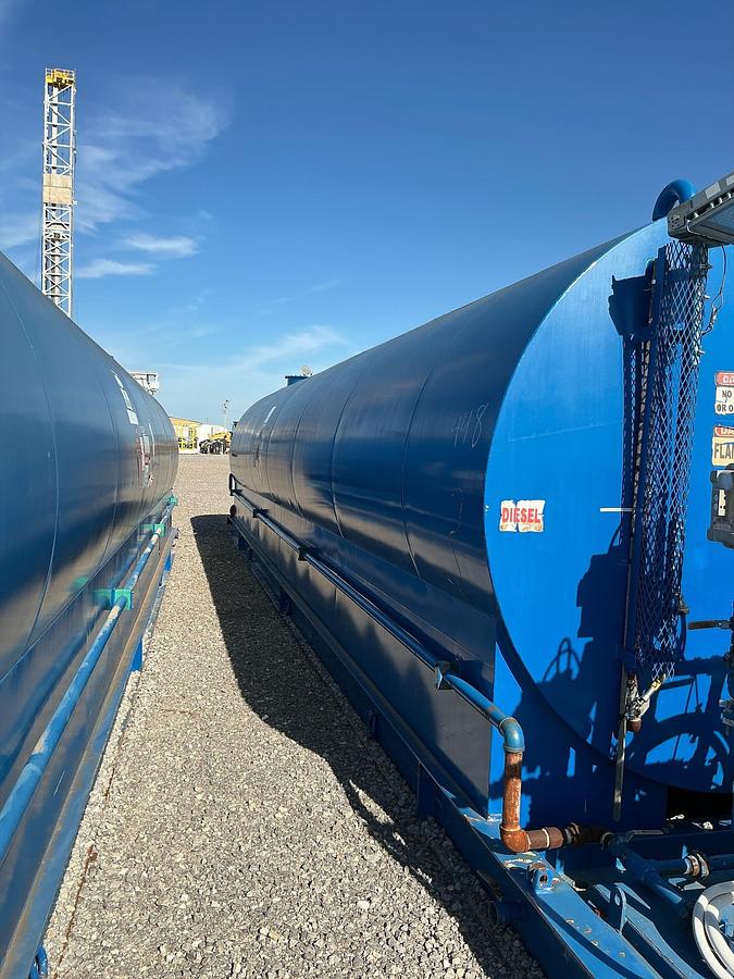 Used Welded Steel Fuel Tank H&P