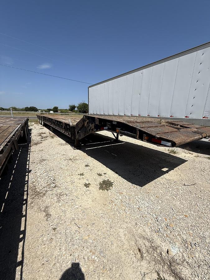 Used 2007 Doepker Rolling Tailboard Scissorneck Trailer