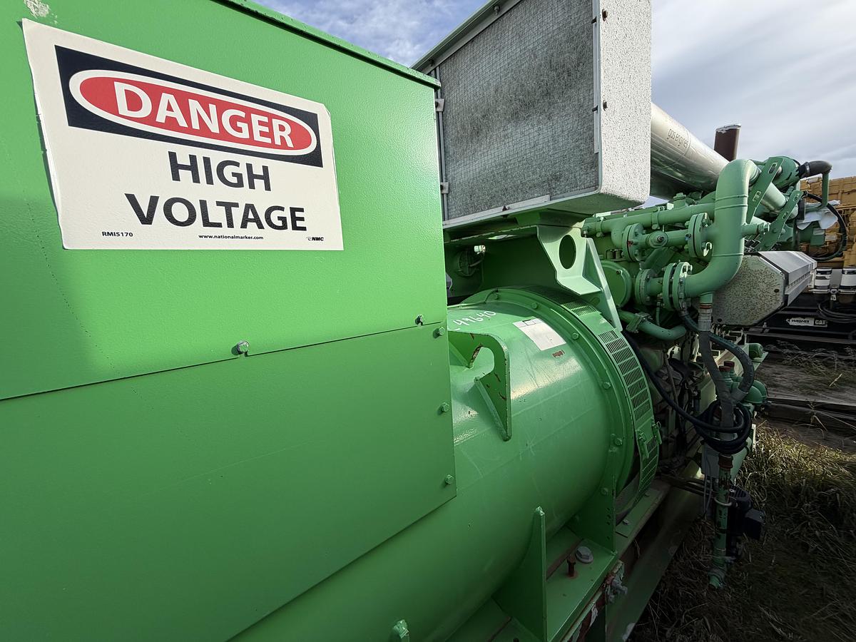 Used 2011 General Electric Jenbacher JGS 320 GS Natural Gas Generator 1712KW