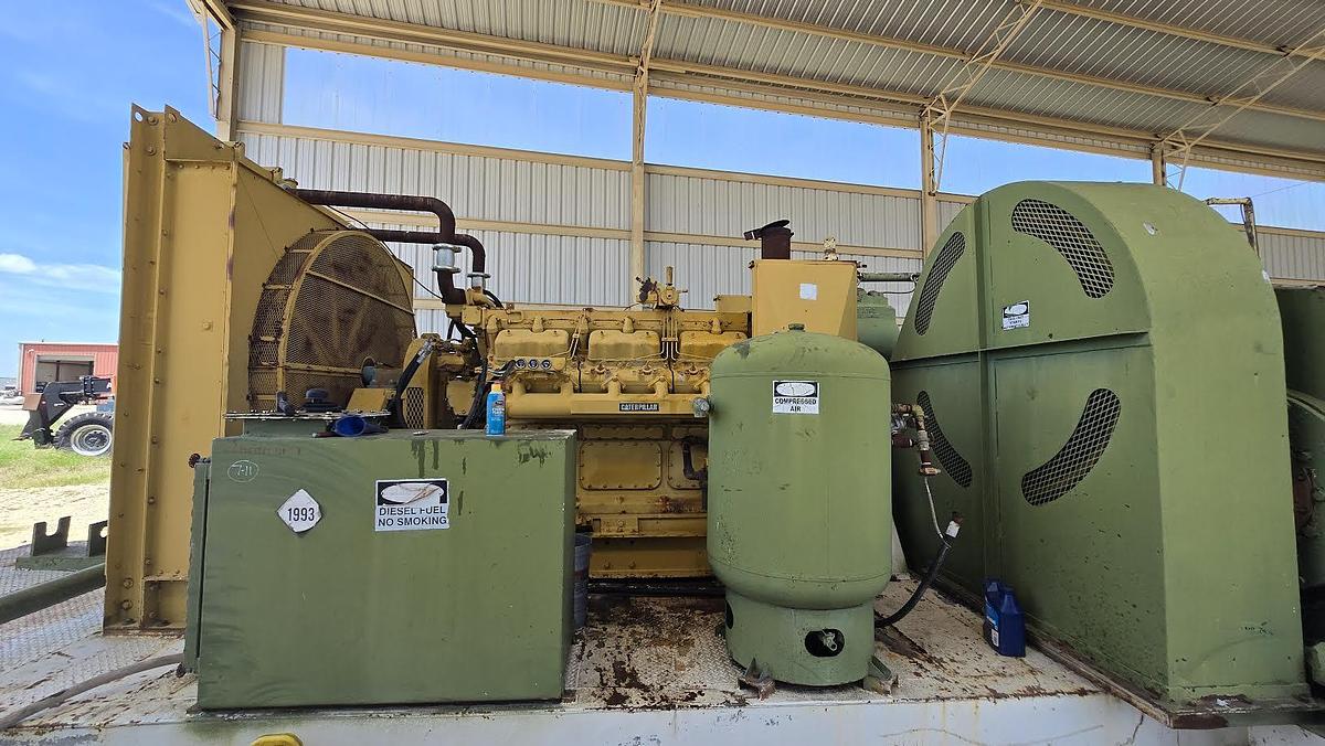 Used National Oilwell 9-P-100 Triplex Mud Pump