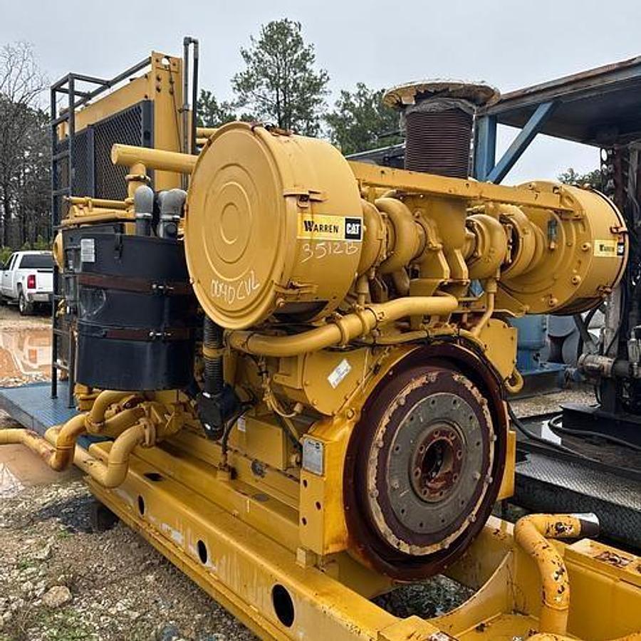Used CAT 3512 B Engine w/Generator Drive