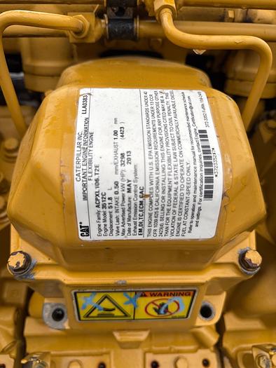 Used 2013 CAT 3512-C Engine w/Generator Drive