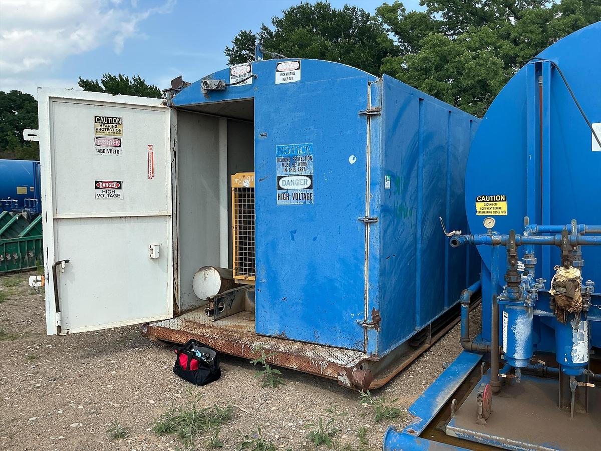 Used Gen Skid with Two Engines