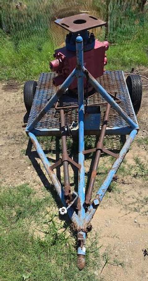 Used Manual Double Shutter BOP Trailered