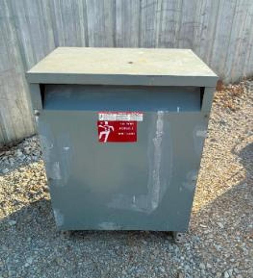 Used Square D Three Phase General Purpose Transformer 112.5 KVA, 60HZ