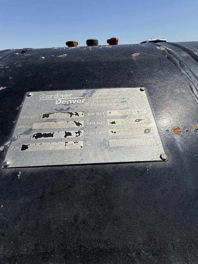 Used GARDNER DENVER