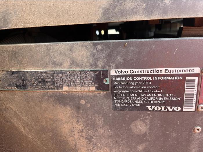 Used 2014 Volvo ECR305CL Tracked Excavator with Hydraulic Thumb