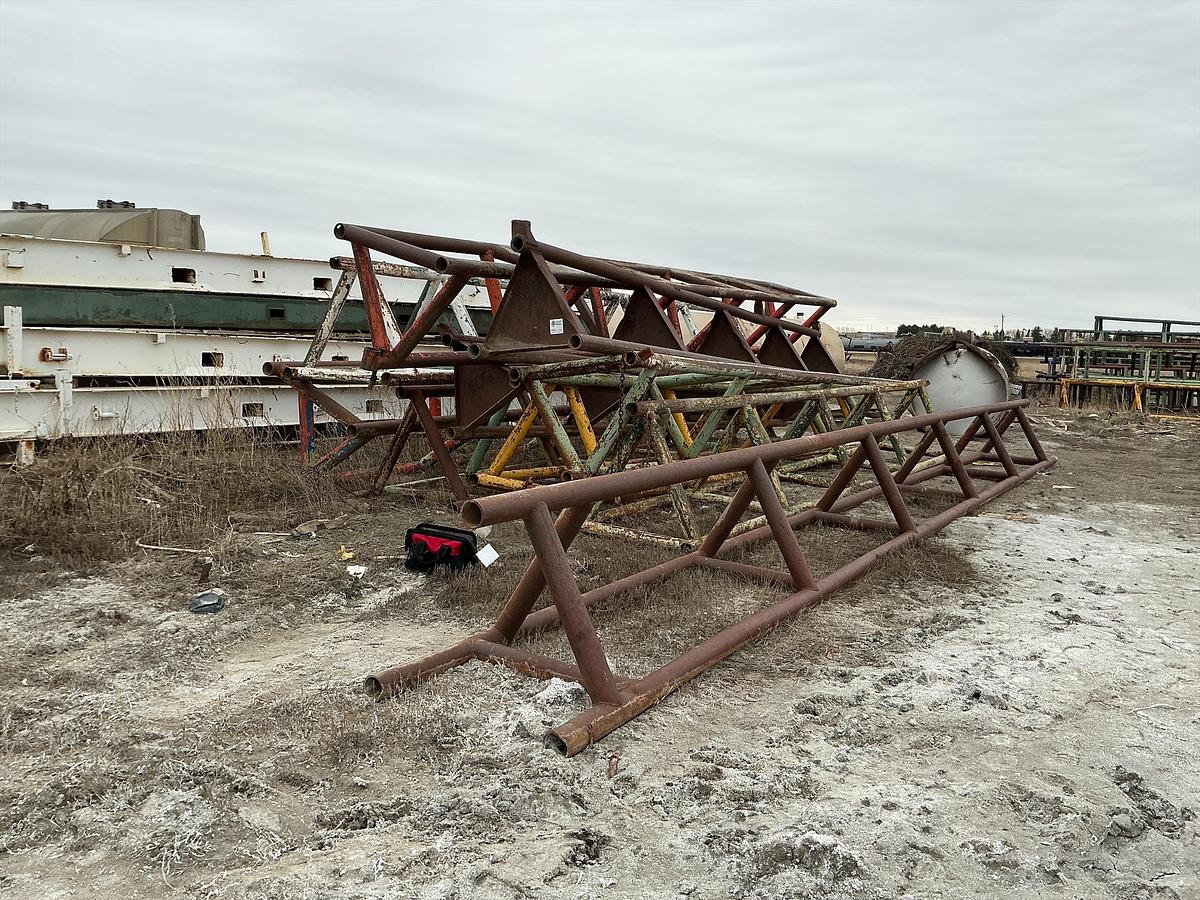 Used Welded Steel Pipe Racks 
