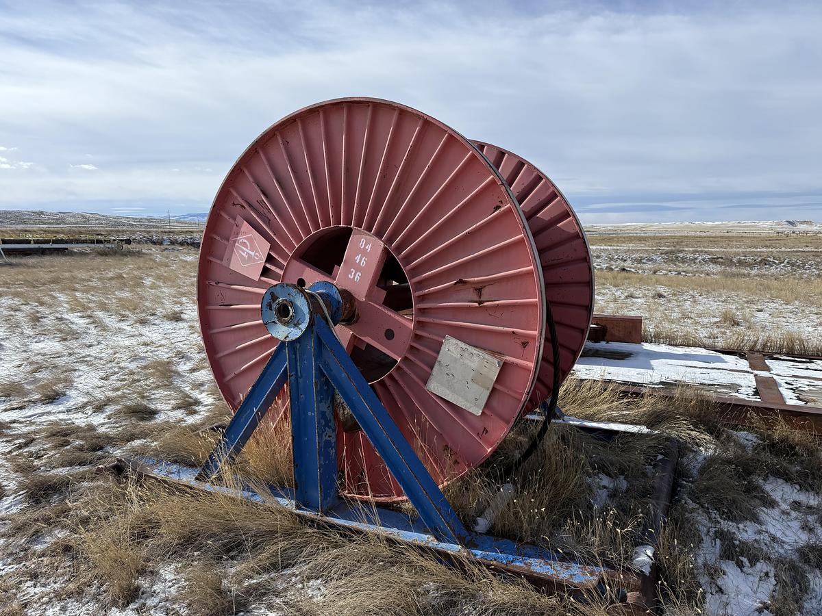Used Drill Line Spool and Cable Rig #235 