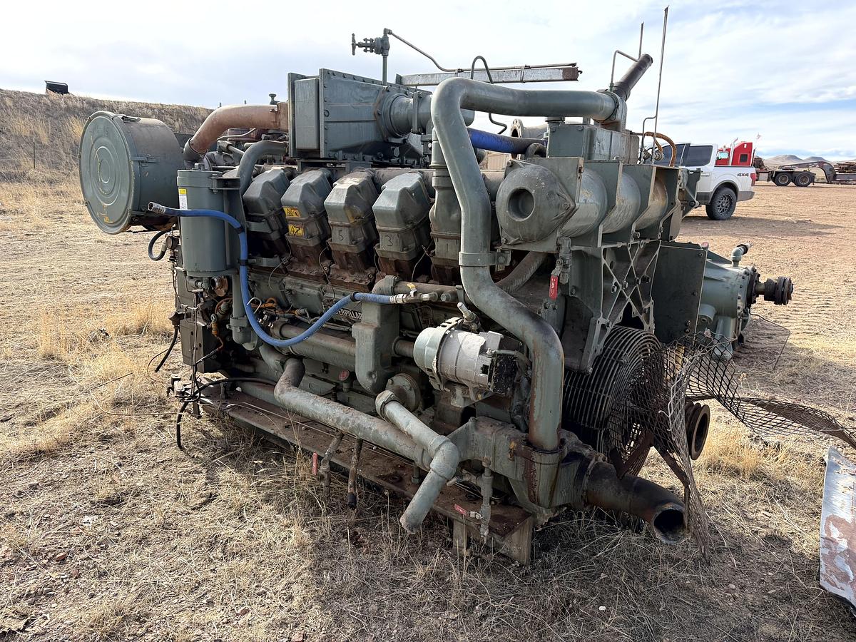 Used Cat G3512LE Natural Gas Engine 