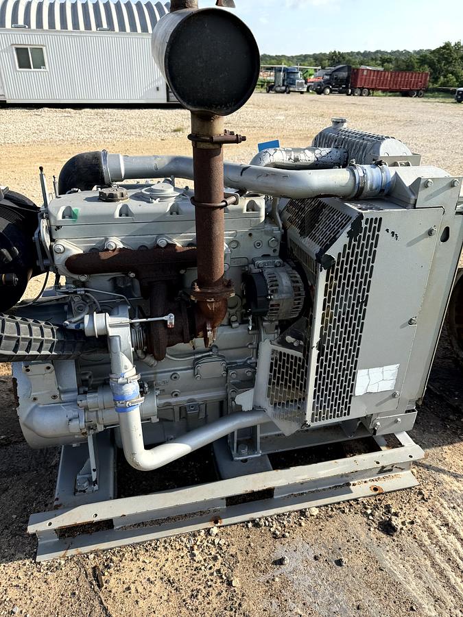 Used Cat C4.4 Skid Mounted Engine