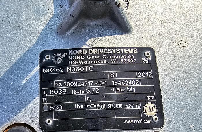 Used Moyno ESP pump Cavity Pump Nord Drive System