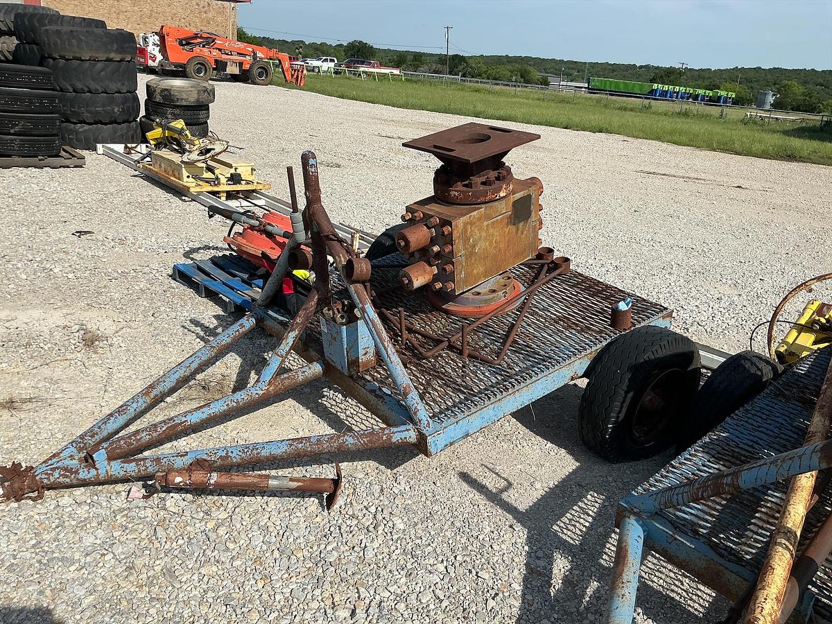 Used Manual Double Shutter BOP Trailered