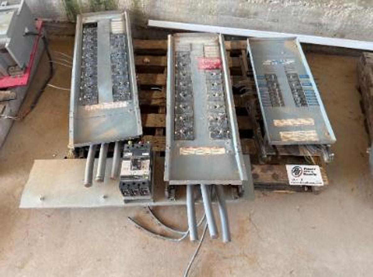 Used 3 Count, Square D Breaker Panel 400 AMP Max