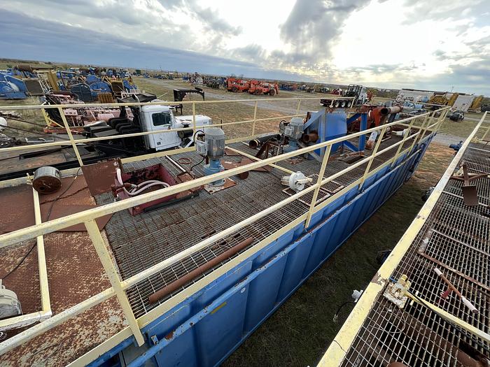 Used Mud Pits 800 BBL Tank System