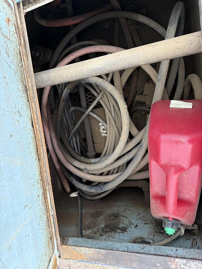 Used 1981 Welded Steel 12,000 Gallon Diesel Tank 