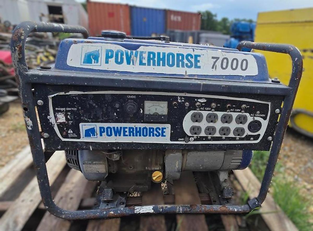 Used Powerhorse 7000 Watt Portable Generator 