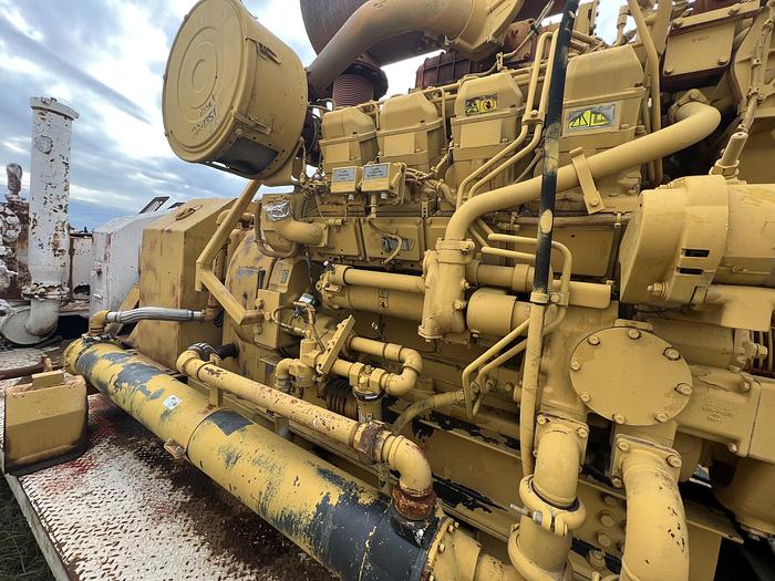 Used HHF F1000 mud pump with Cat 3508