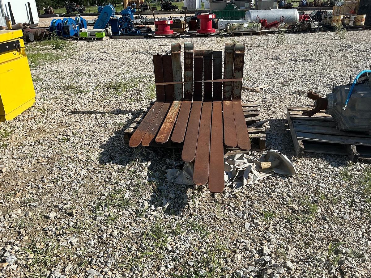 Used Forklift Tines, Variety, 4 Pairs