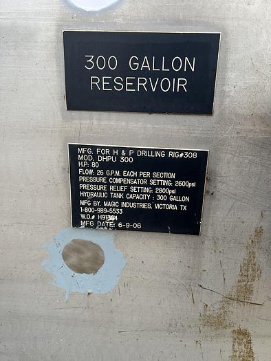 Used 2011 John Deere D HPU 300 Hydraulic Power Unit