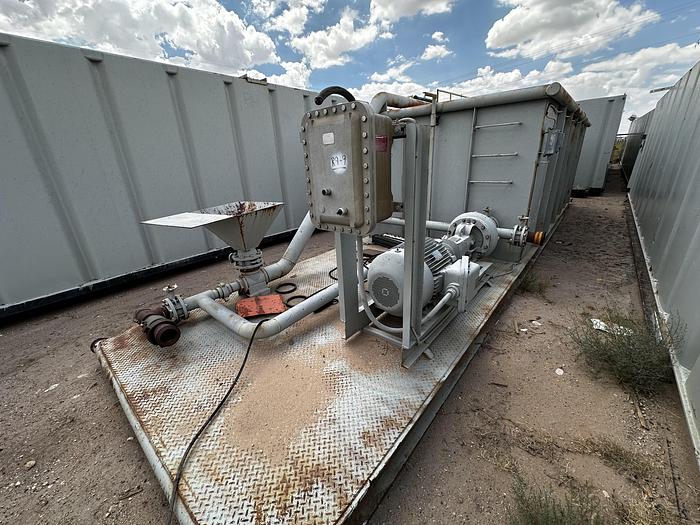 Used Trip Tank 160 BBL, HOPPER, AGITATOR